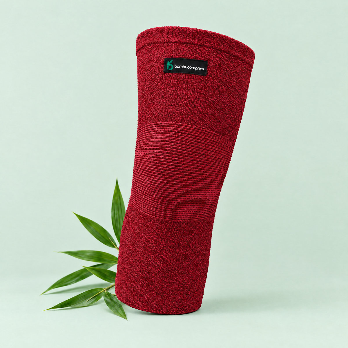 FLEX+ Bamboo Knee Sleeve | Red