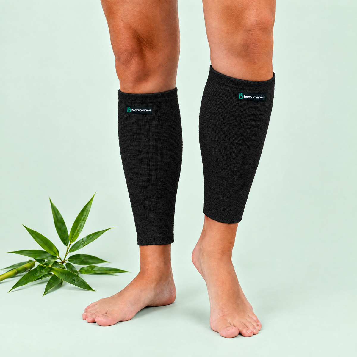FLEX+ Bamboo Calf Sleeve | Black