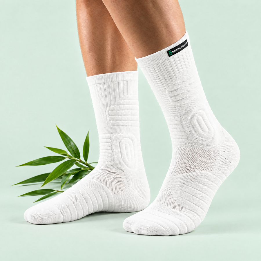 STEADY+ Cushion Compression Crew Socks